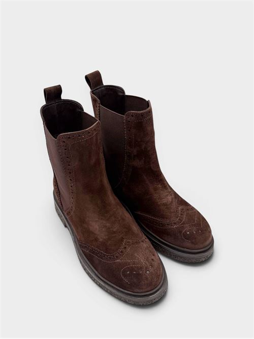  IL LACCIO | 1533SUEDEDARK BROWN